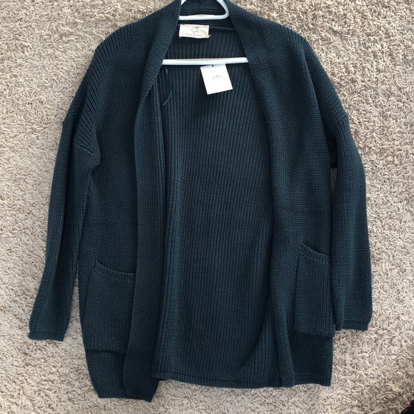 Teal cardigan - Picture 1 of 3